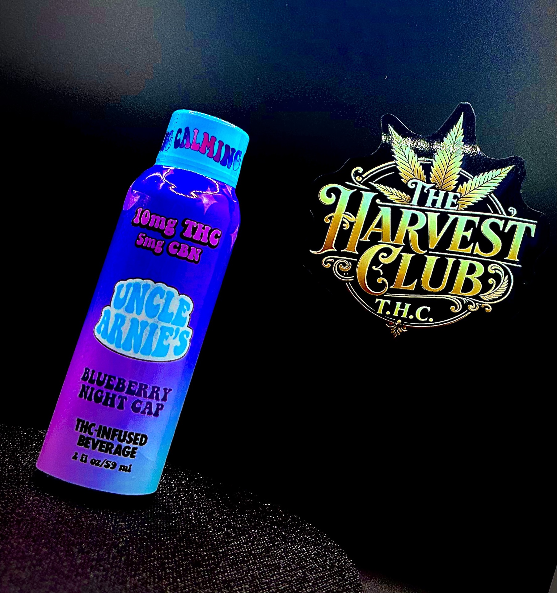 Uncle Arnies / 2oz Blueberry Night Cap w CBN